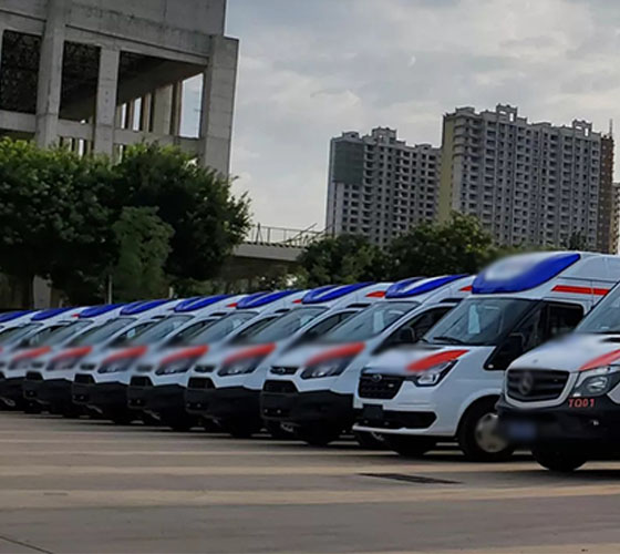 天门市服务车队展示