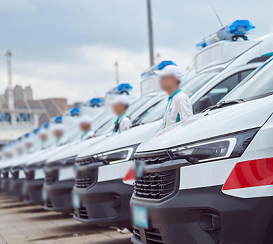 天门市服务车队展示